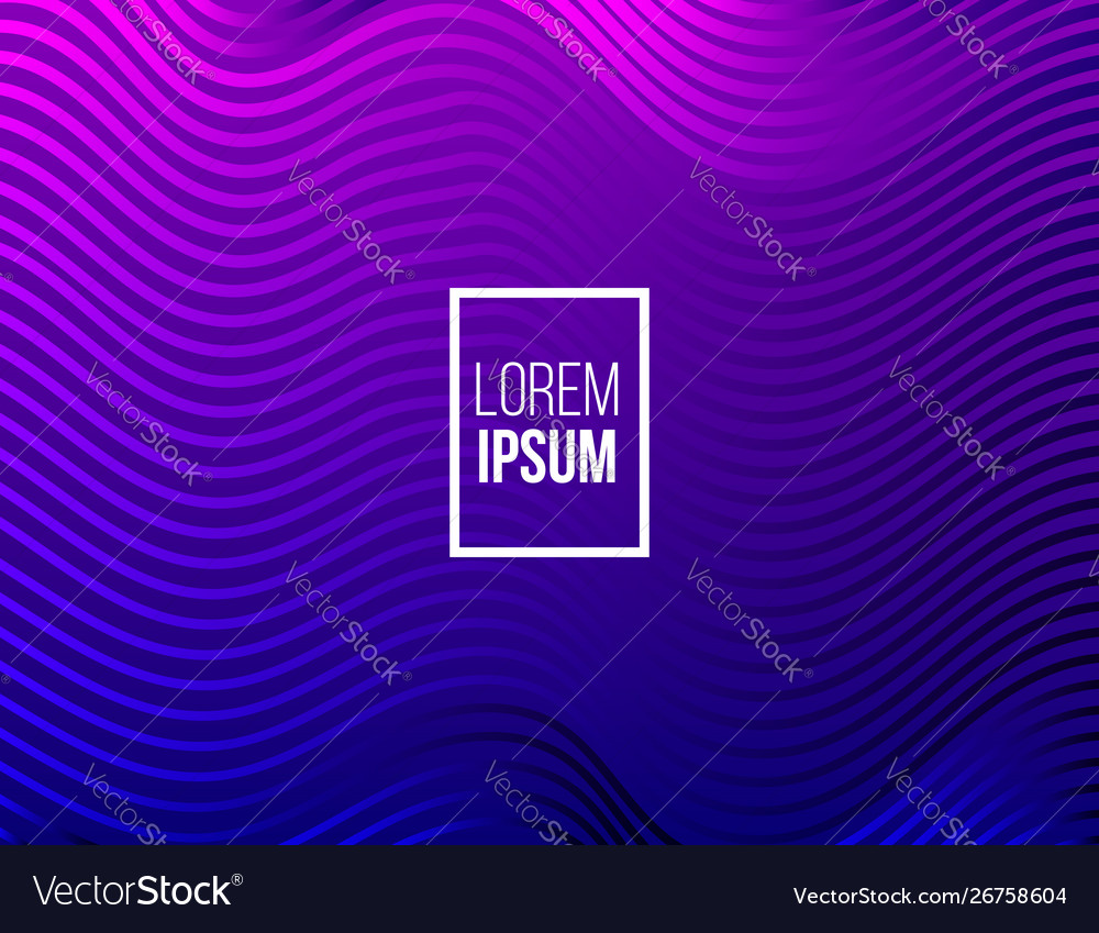 Abstract background with color wave design element vector image Abstract background with color wave design element