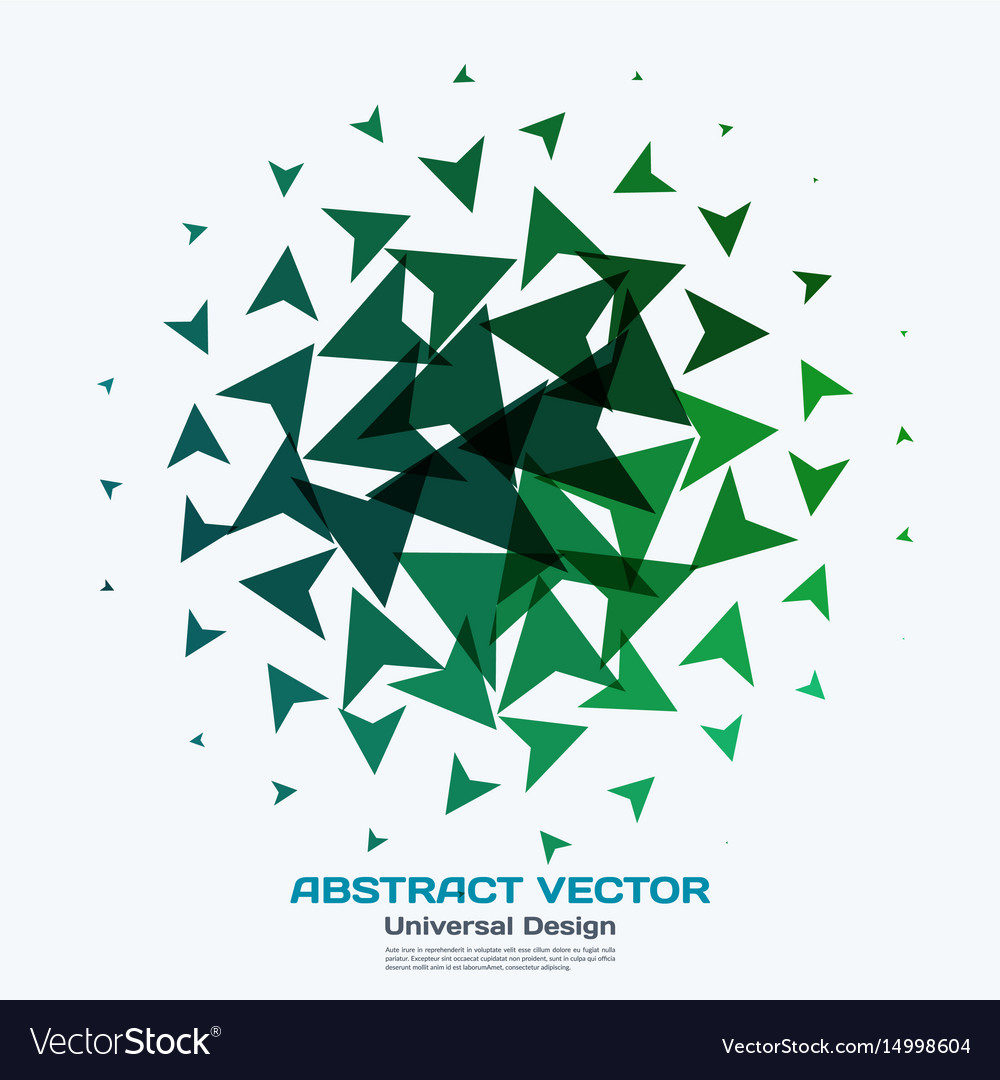 Abstract design elements for graphic layout