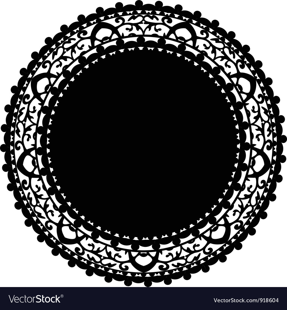 Black napkin