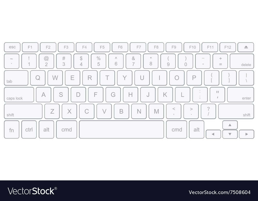 Colorful Computer Keyboard