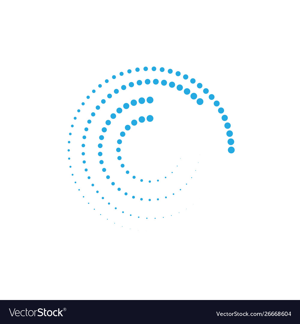 Halftone Circle Pattern