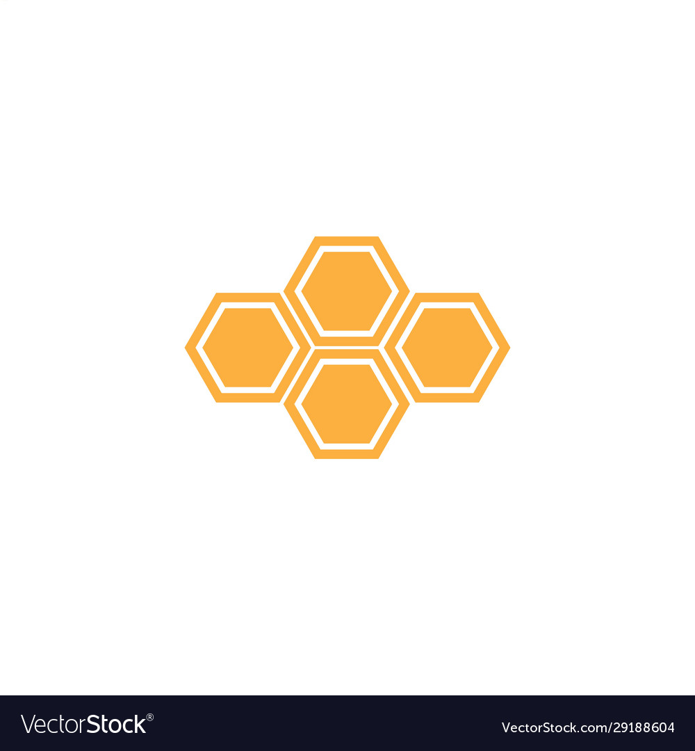Honeycomb pattern hexagon abstract background