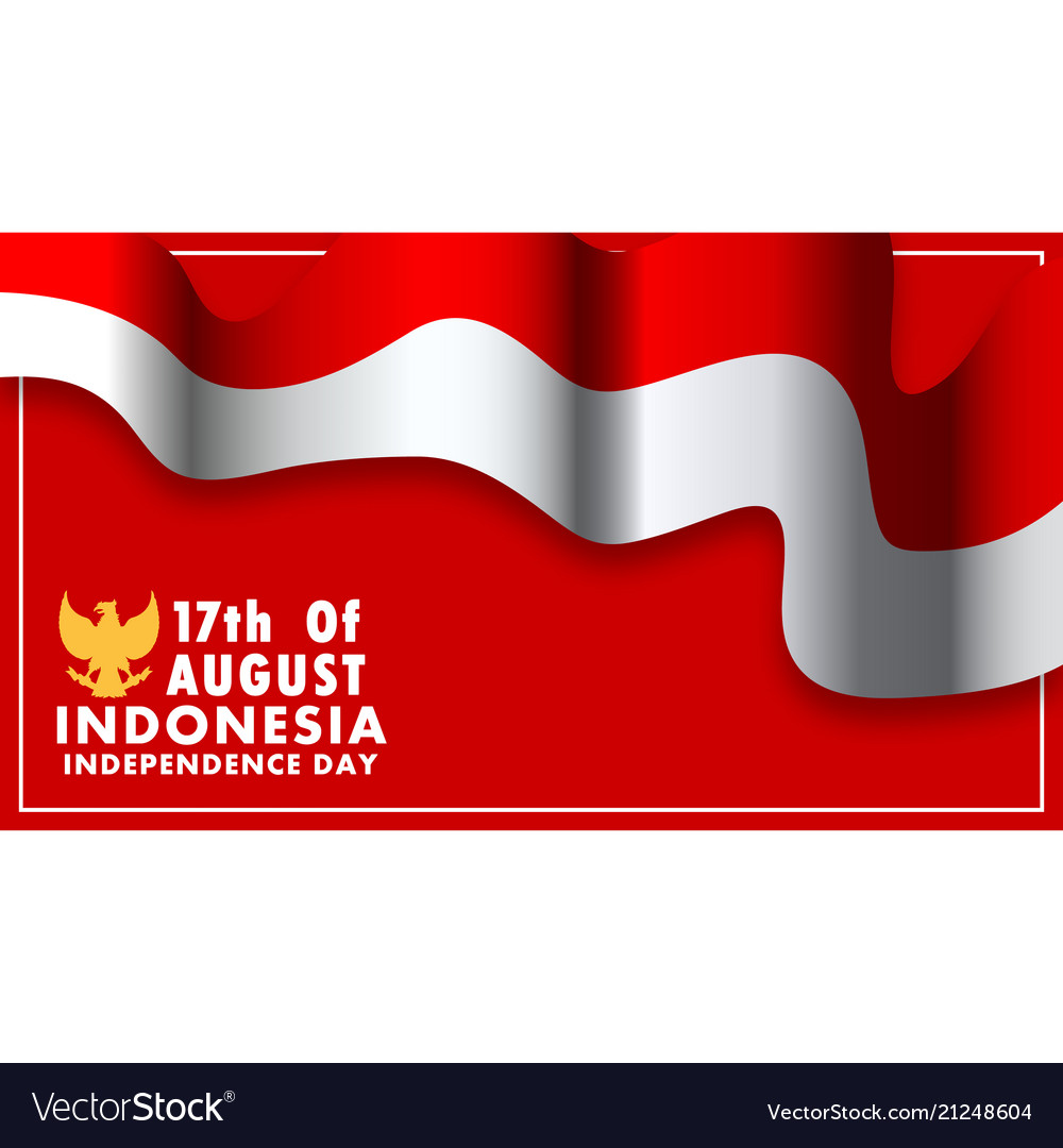 Indonesia Independence Day Wallpaper Royalty Free Vector 5553