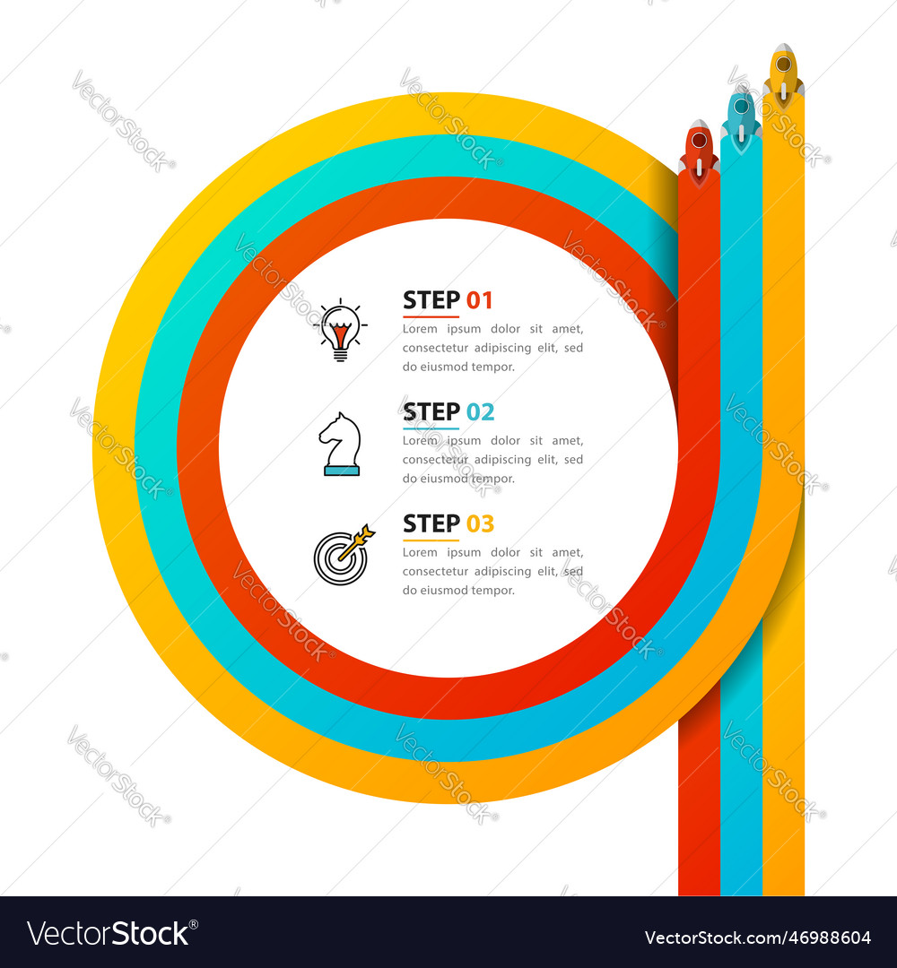 Infographic design template creative concept