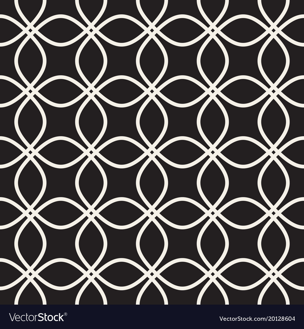 Modern Geometric Lattice Pattern