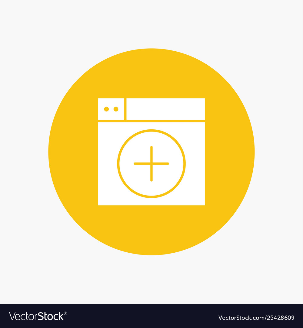 Add window new graphics app vector image Add window new graphics app