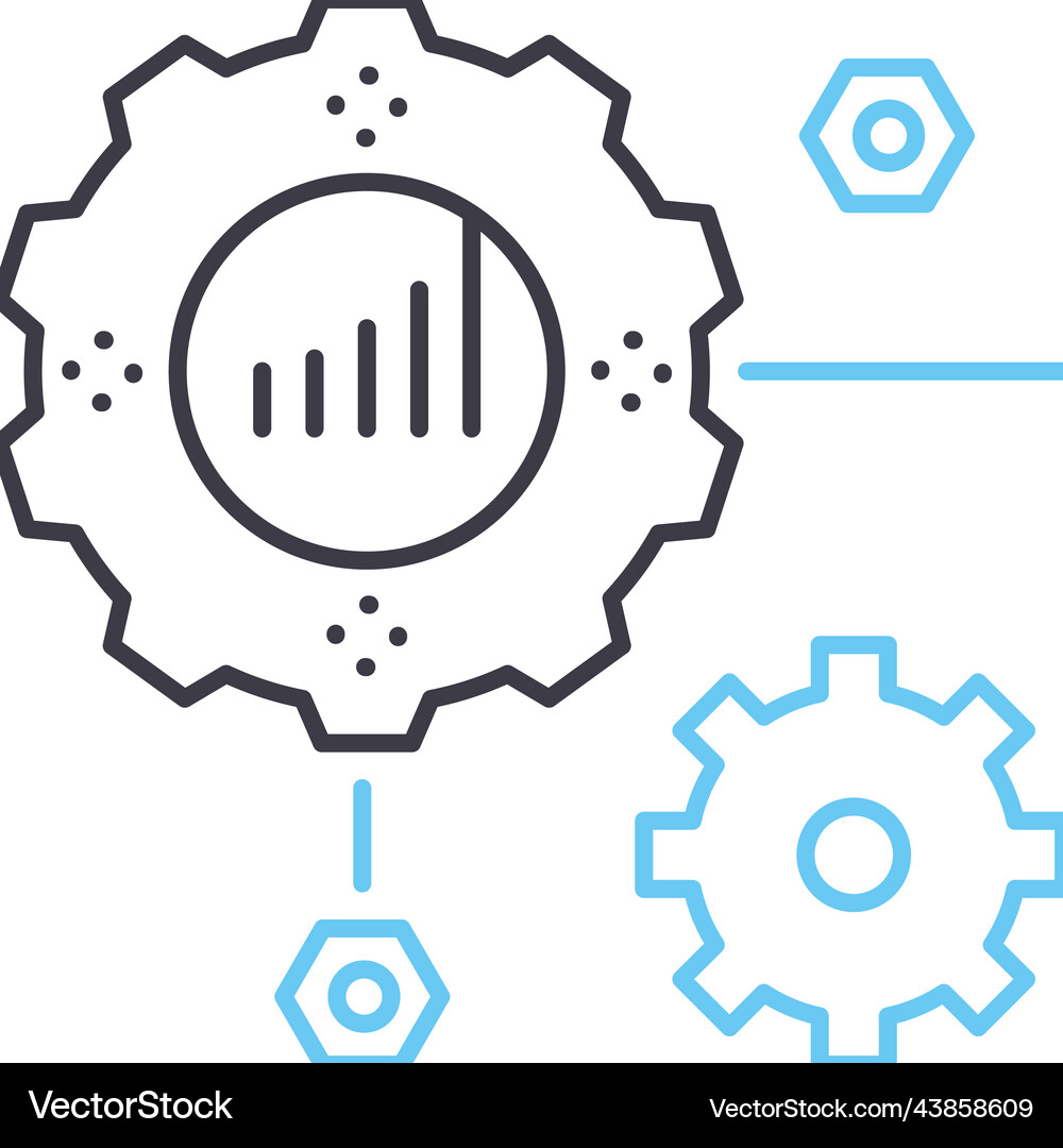 Development environment line icon outline symbol – Royalty-Free Vector ...