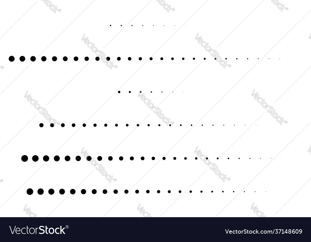 Dot circles dotted lines abstract design element vector image Dot circles dotted lines abstract design element