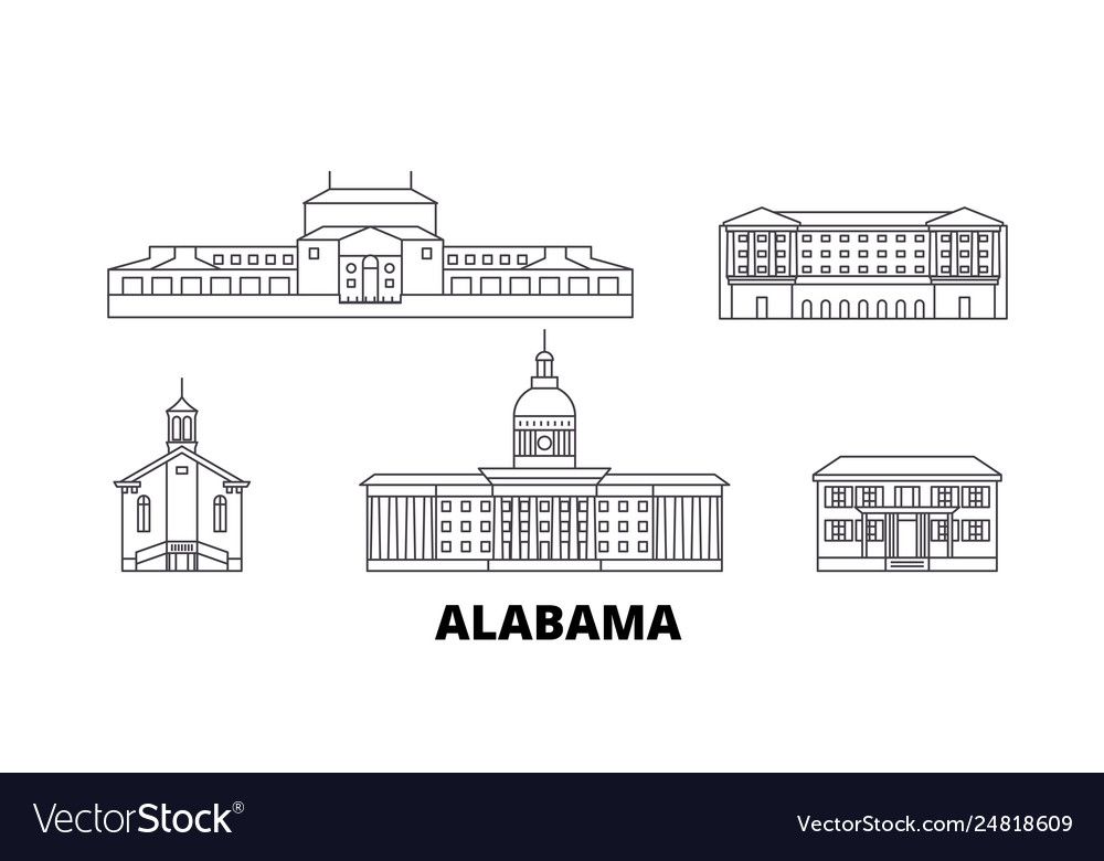 Montgomery Skyline, Alabama