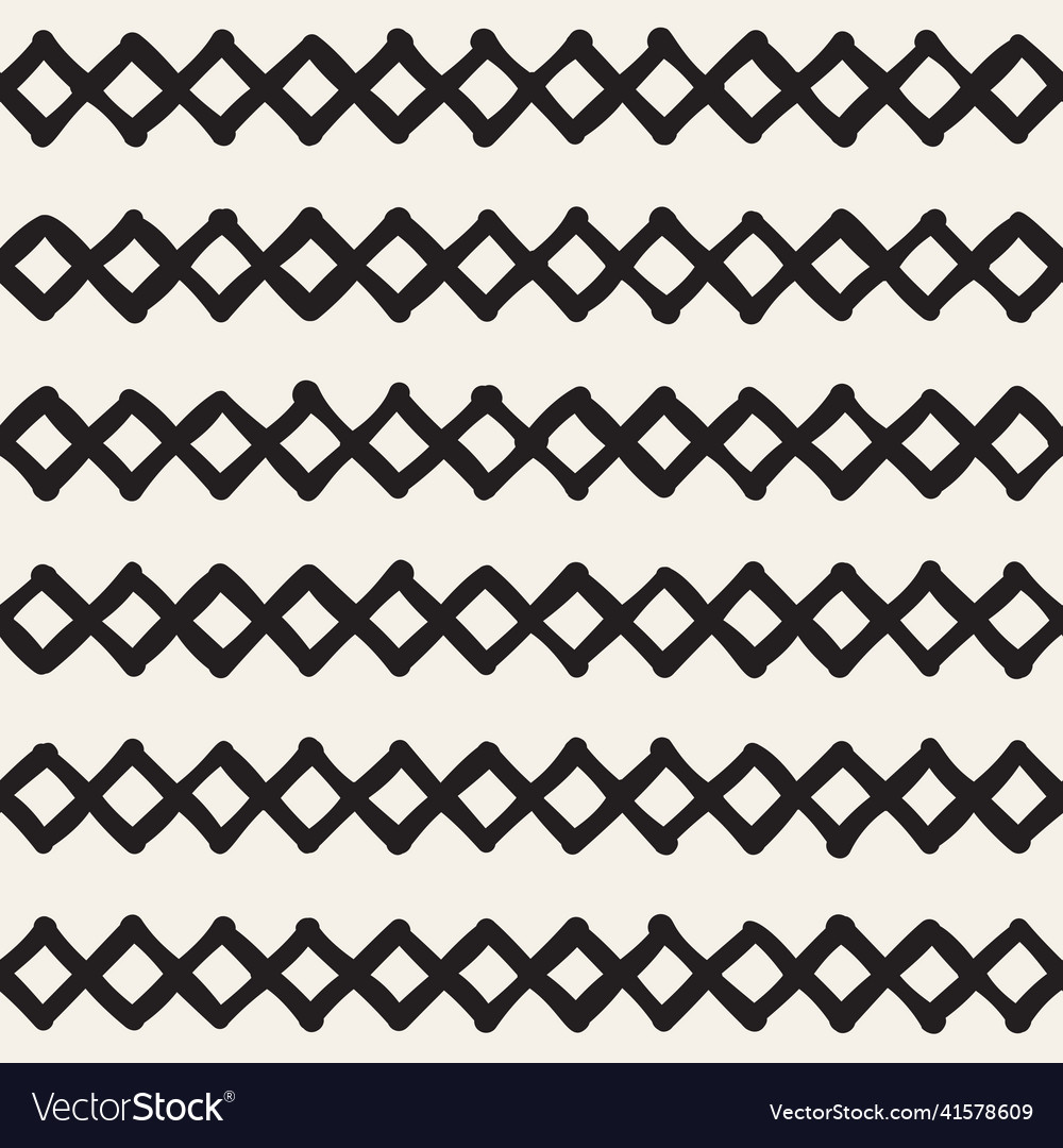 Seamless pattern repeating geometric elements vector image Seamless pattern repeating geometric elements