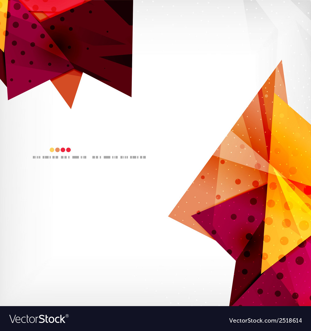 Abstract sharp angles background