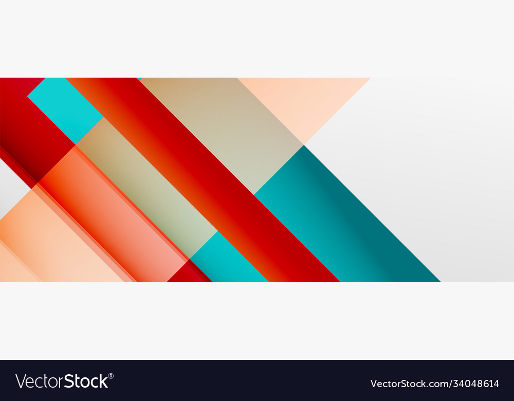 Geometric abstract backgrounds with shadow lines Vector Image Geometric abstract backgrounds with shadow lines