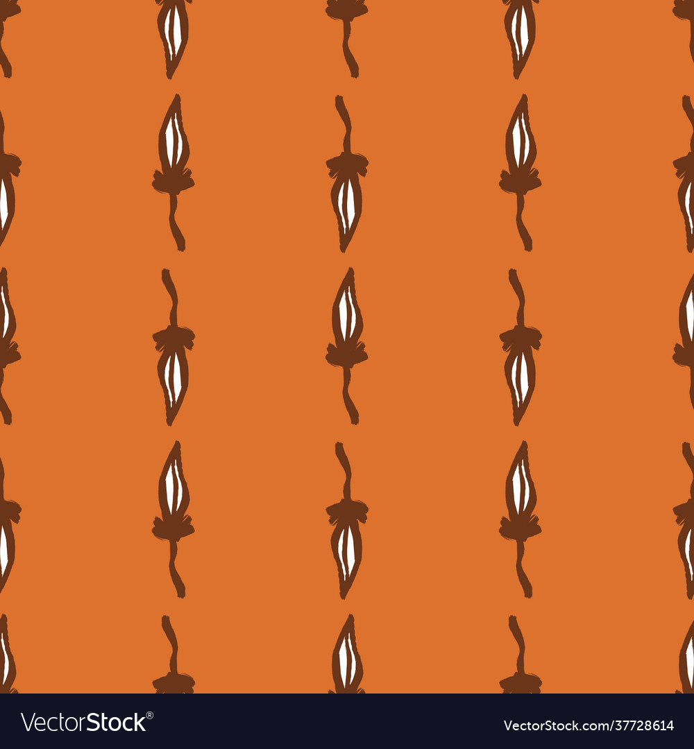 Hand drawn seamless pattern with simple style vector image Hand drawn seamless pattern with simple style