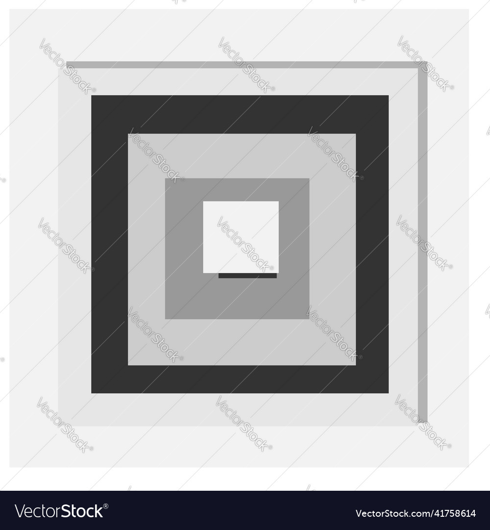 Overlapping random squares abstract grayscale Vector Image Overlapping random squares abstract grayscale