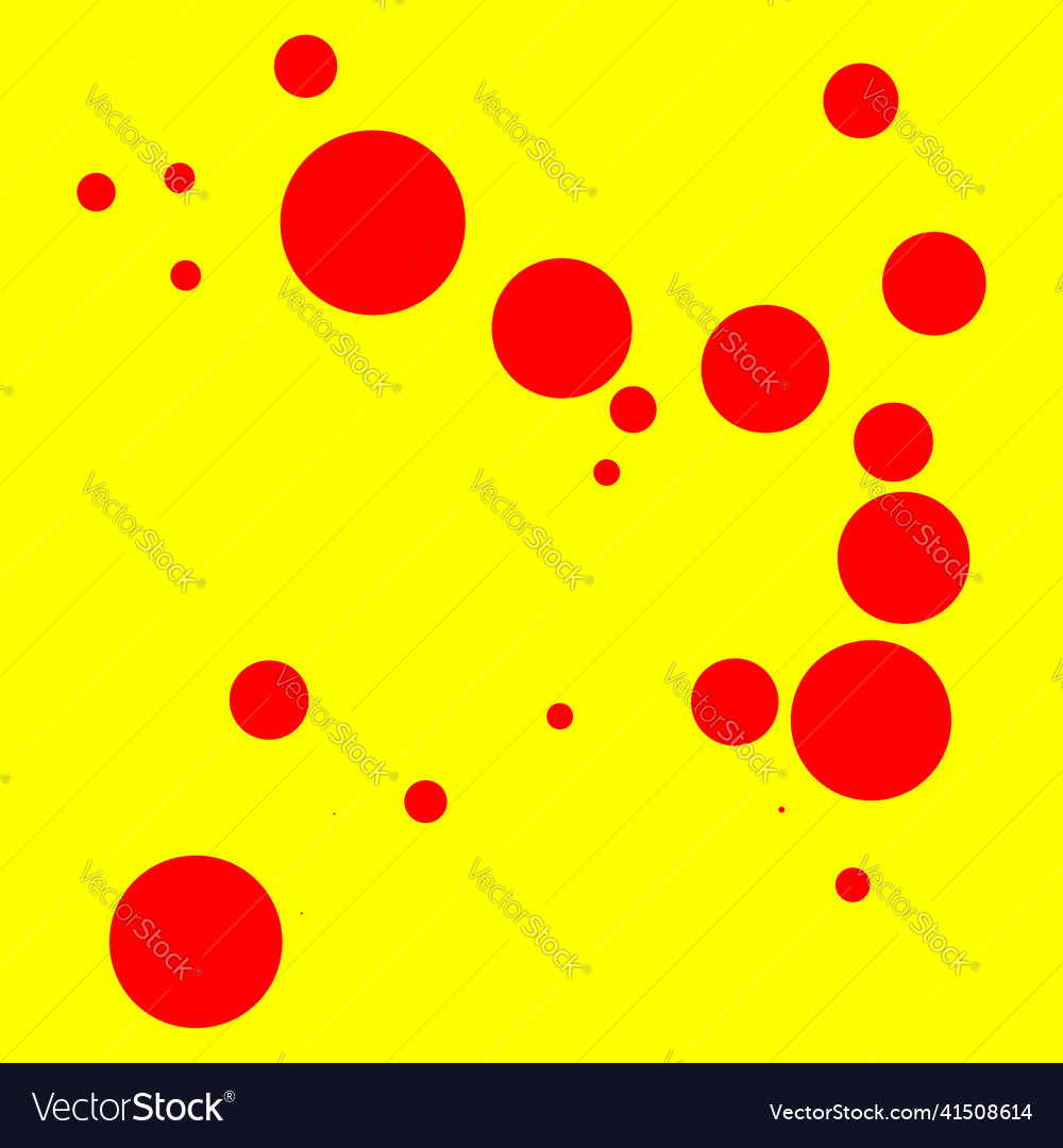 Popart dutone red-yellow texture pattern vector image Popart dutone red-yellow texture pattern