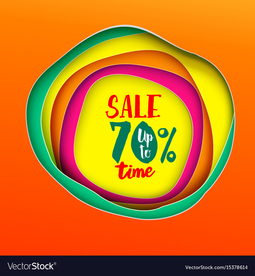 Sale time banner