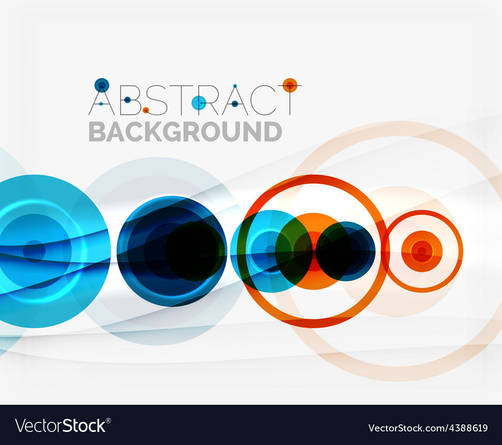 Abstract Circle Shape Background