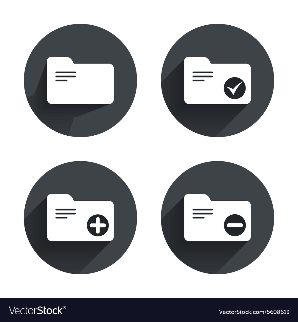 Accounting binders icons add document symbol