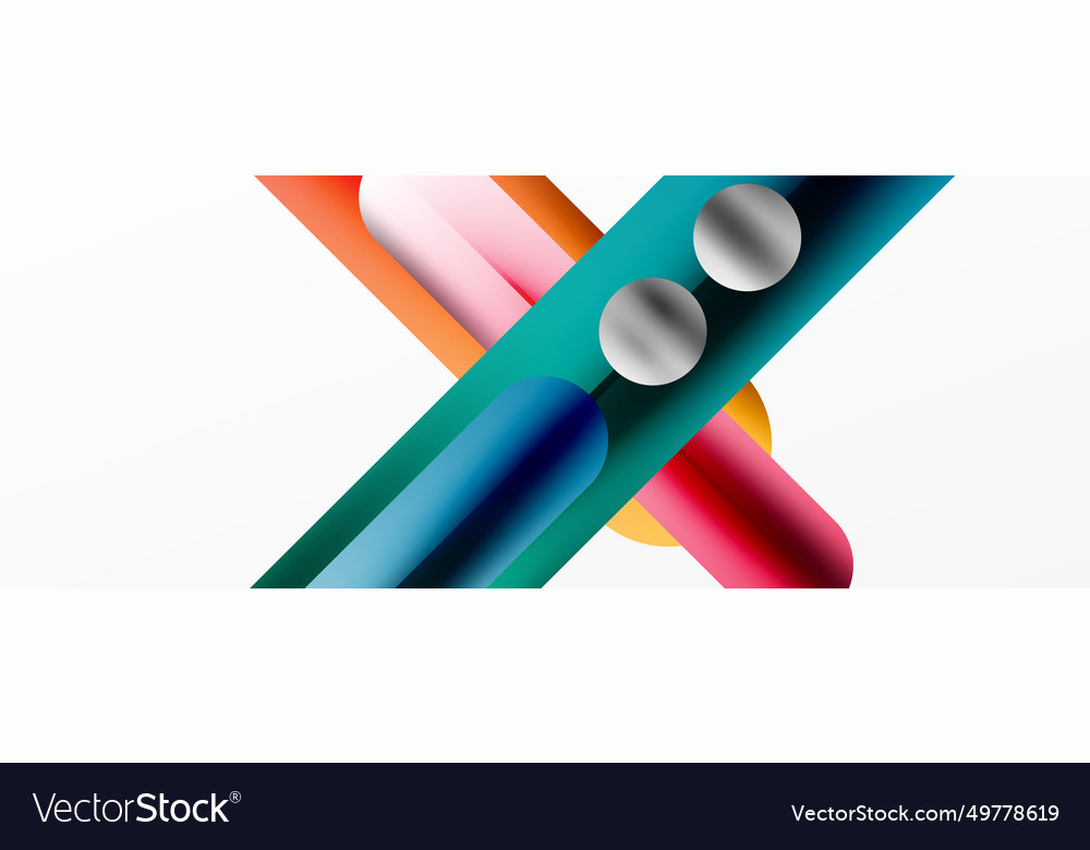 Dynamic lines geometric background