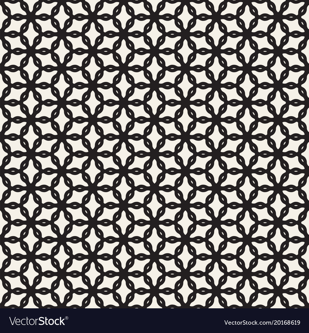 Modern Geometric Lattice Pattern