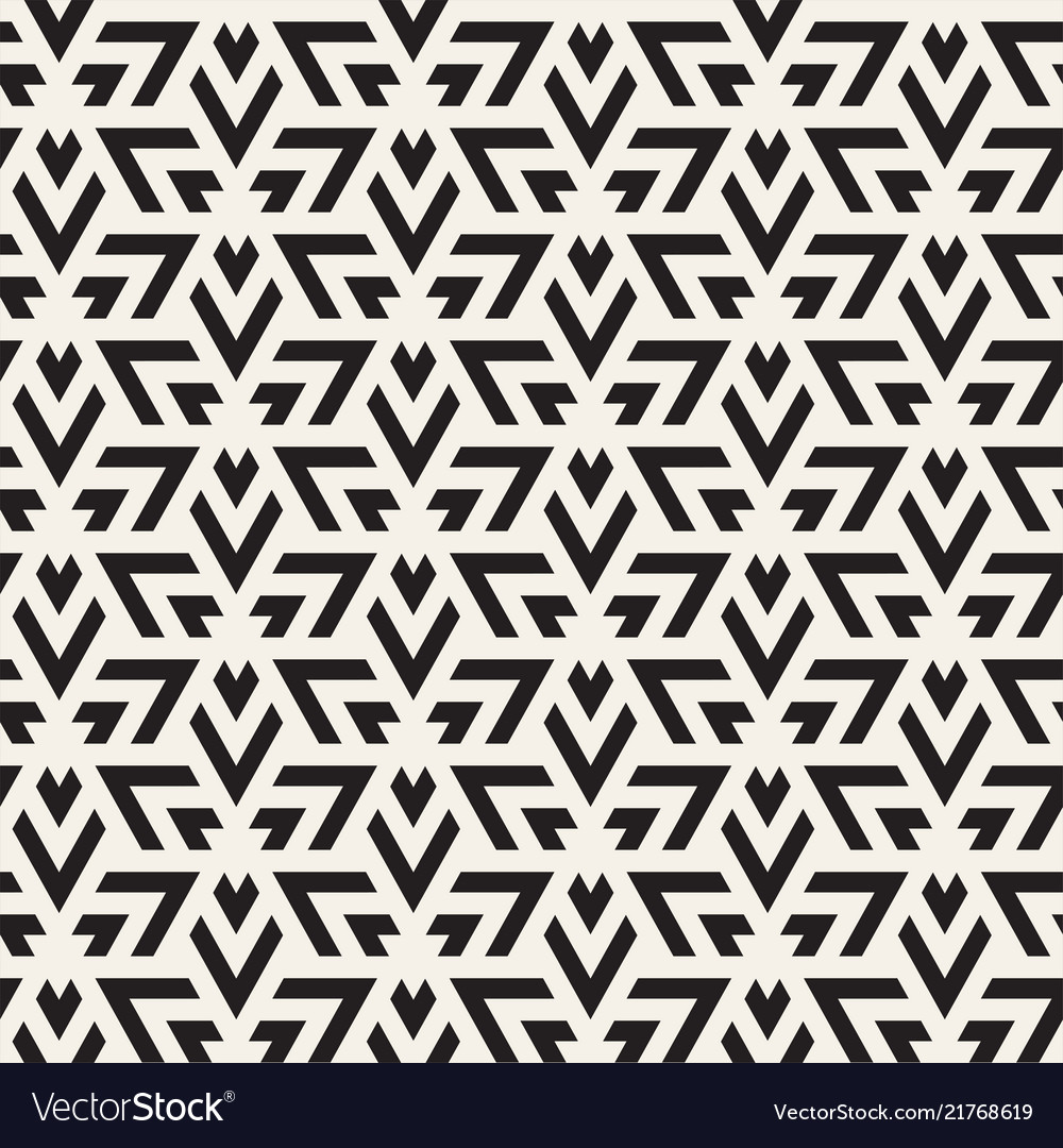 Modern Geometric Lines Pattern