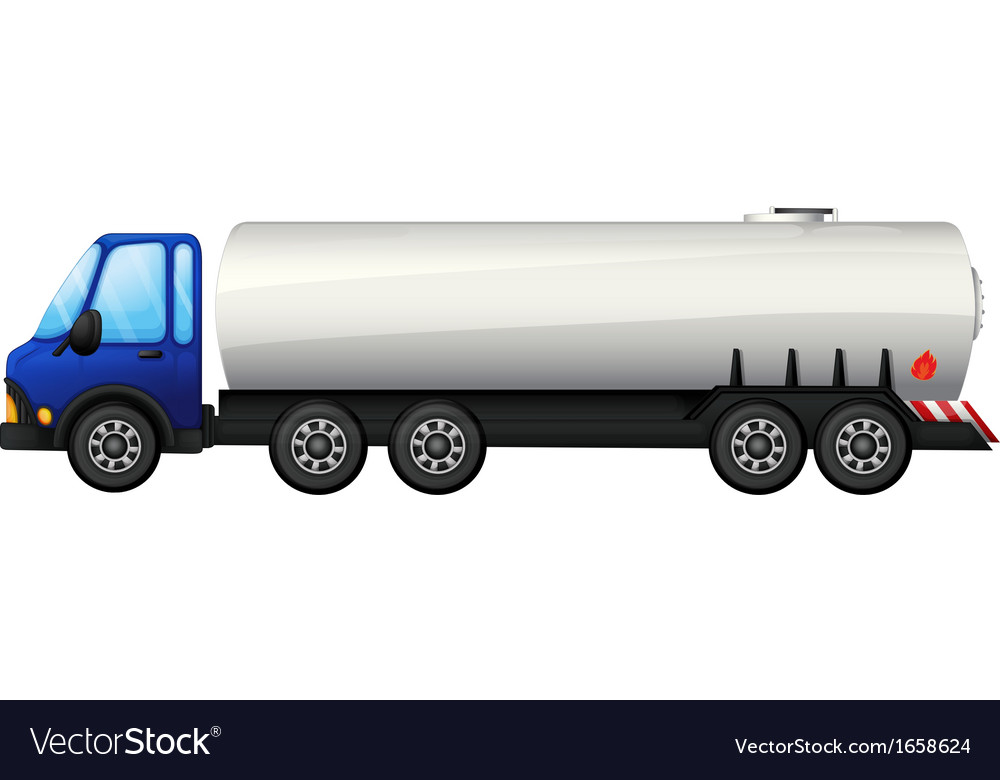 A Tanker Royalty Free Vector Image Vectorstock