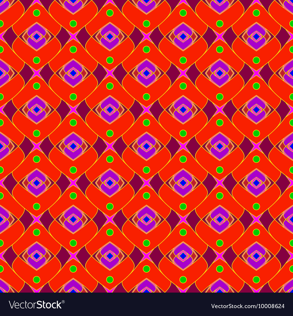 Abstract geometric colorful seamless pattern