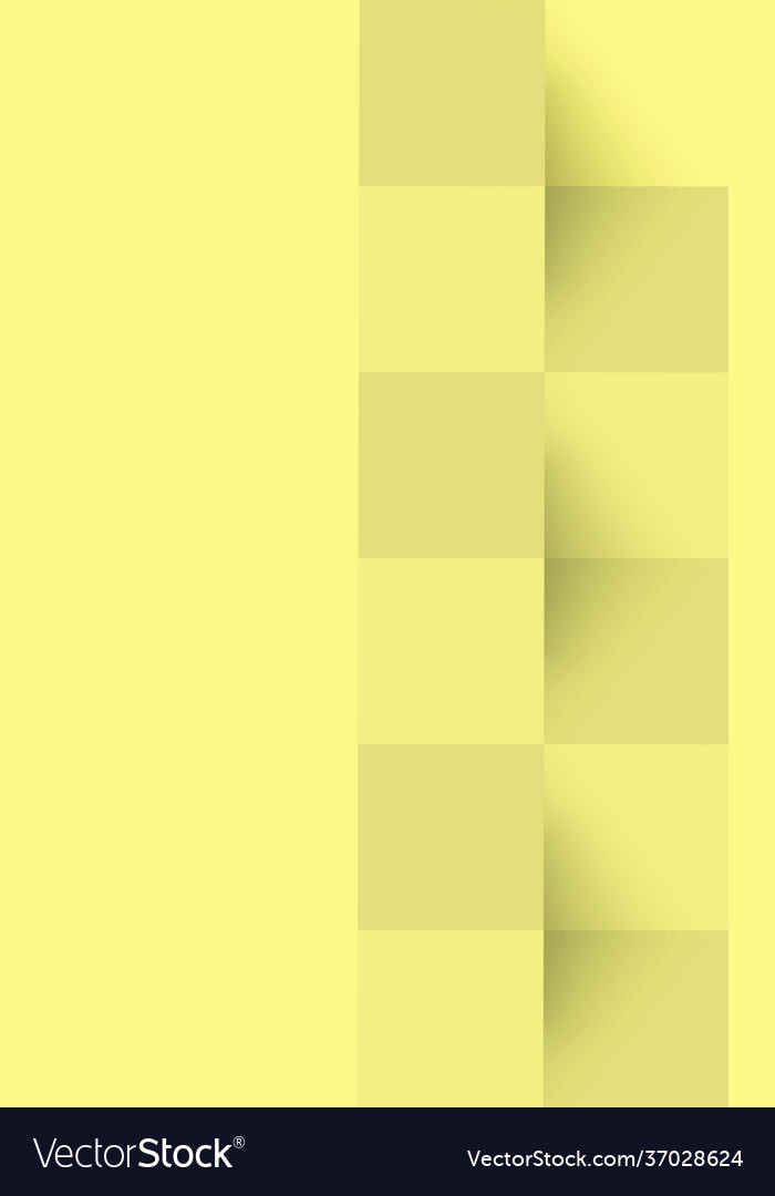 Abstract yellow background web template squares