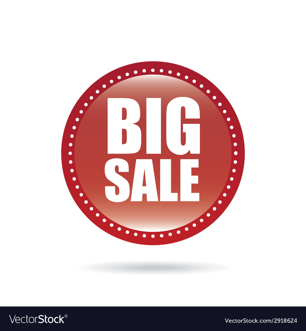 Big sale Royalty Free Vector Image - VectorStock