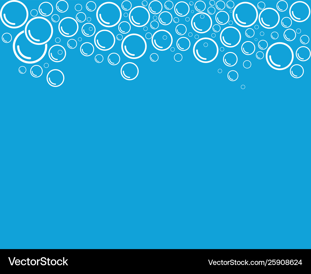 Bubble water Royalty Free Vector Image - VectorStock