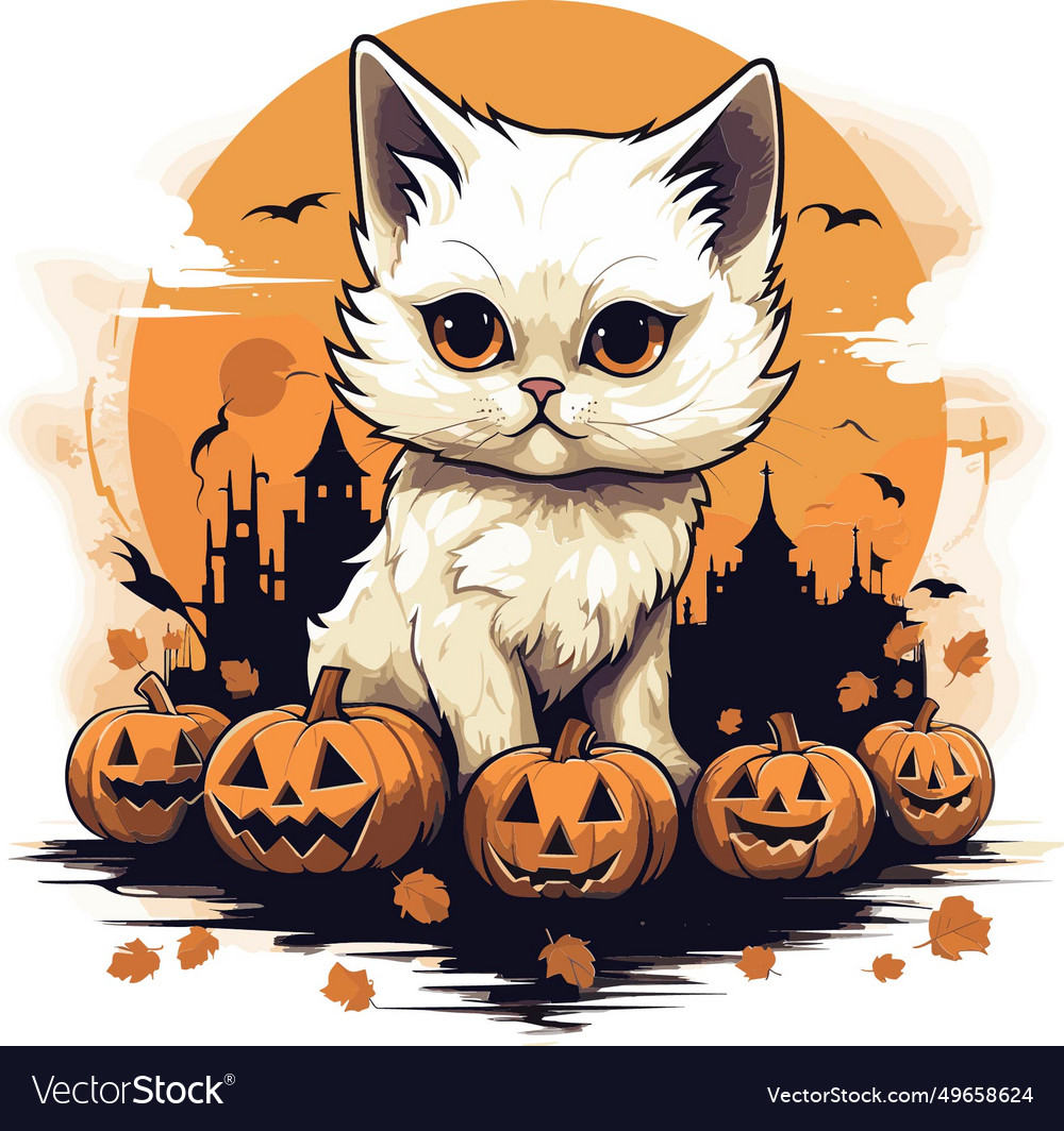 Cat icon in a halloween event