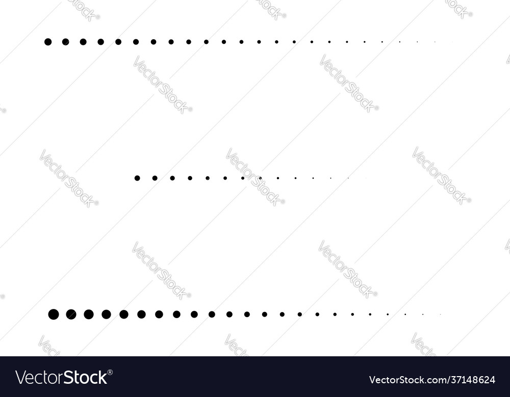 Dot circles dotted lines abstract design element