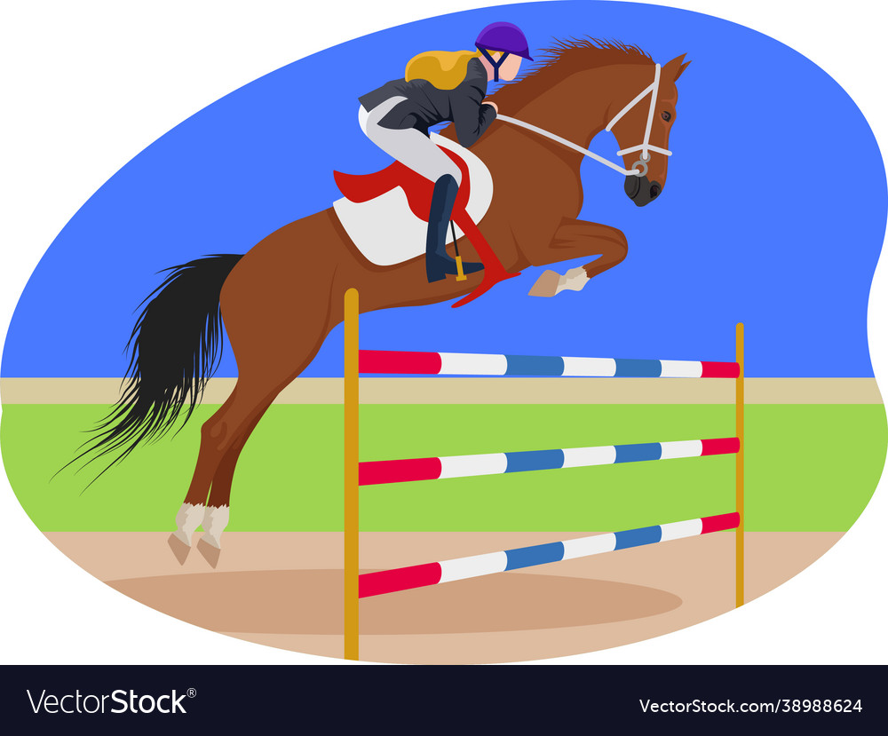 Horse racing Royalty Free Vector Image - VectorStock