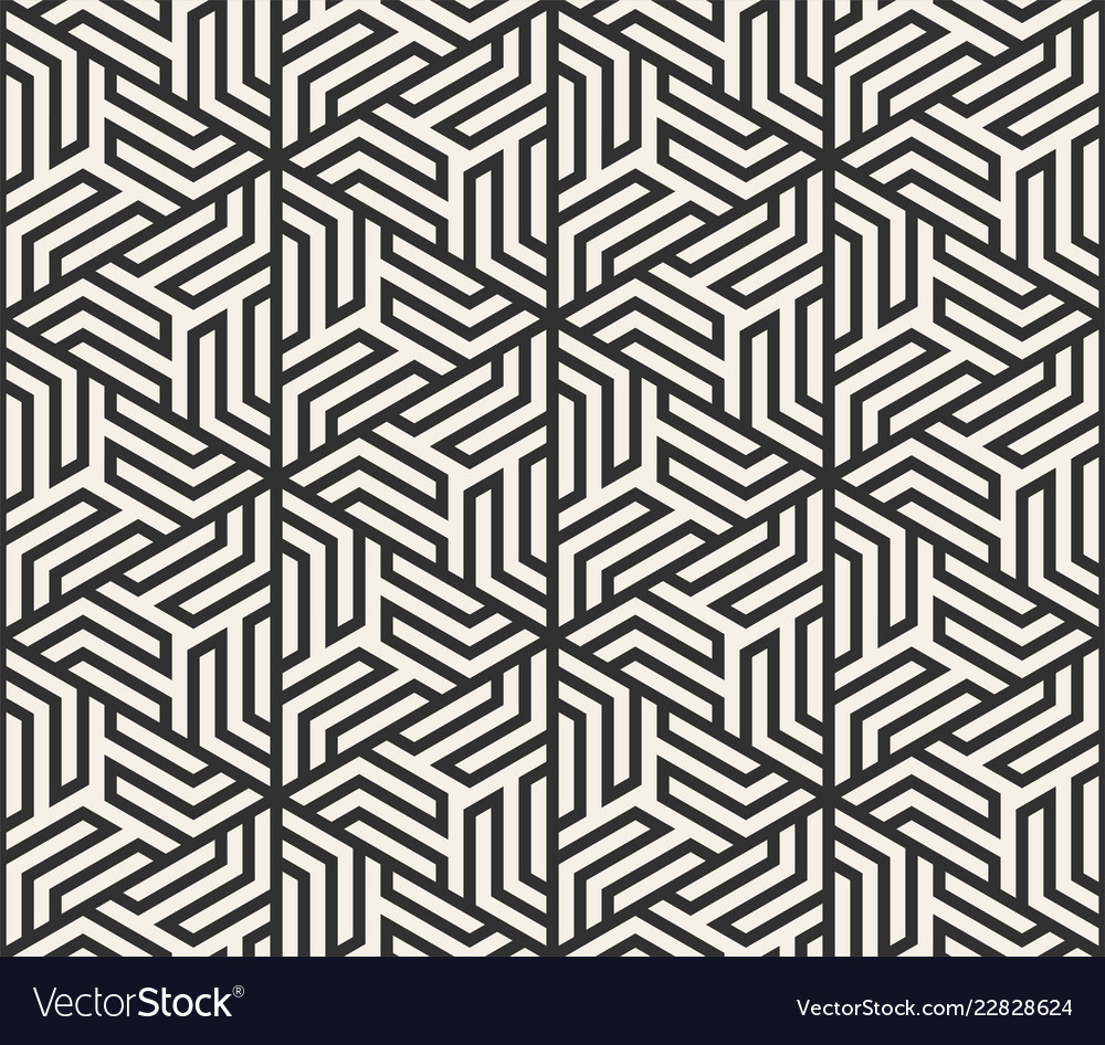 Seamless lines pattern modern stylish triangle