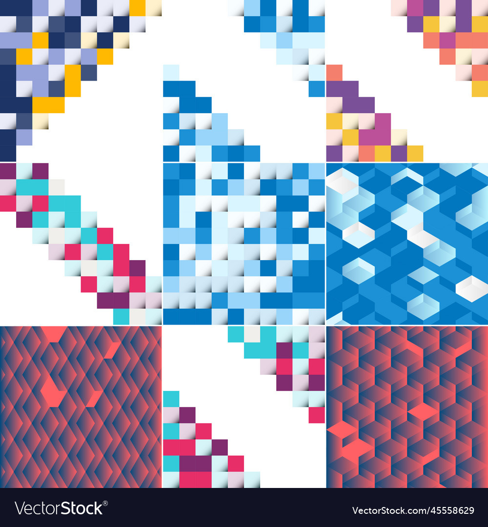 Abstract squares suitable as a background design