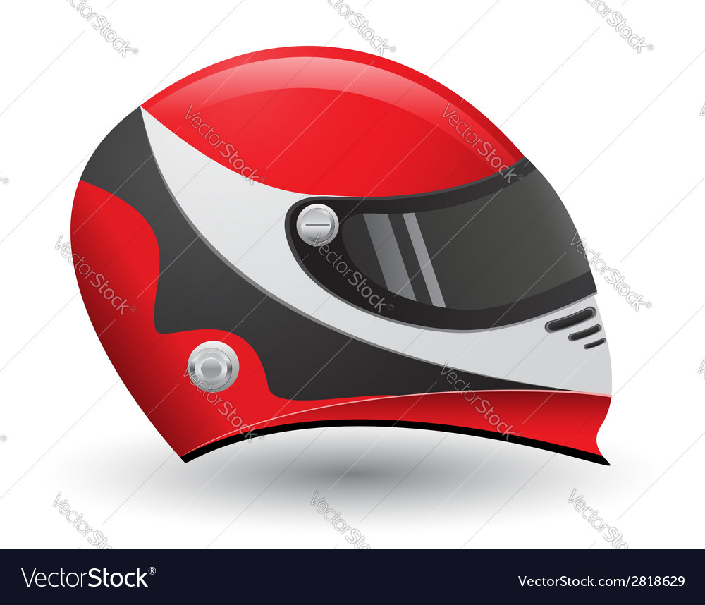 Helmet for a racer