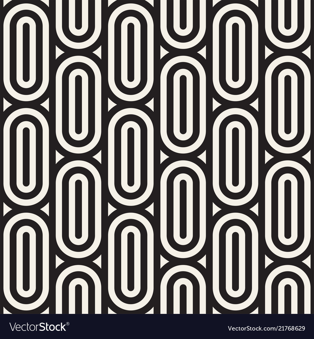 Modern Line Mosaic Pattern