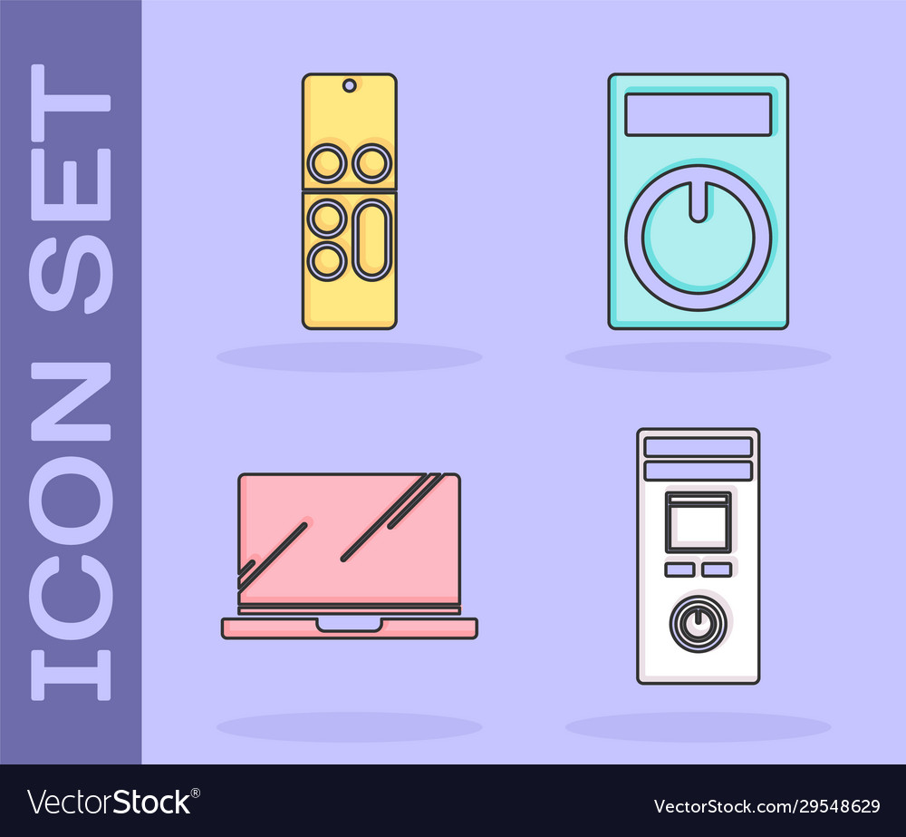 Set remote control laptop