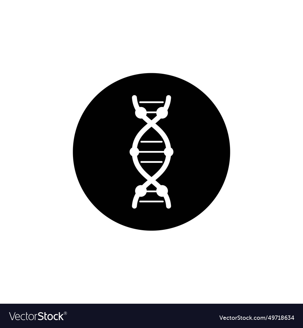 Dna icon Royalty Free Vector Image - VectorStock