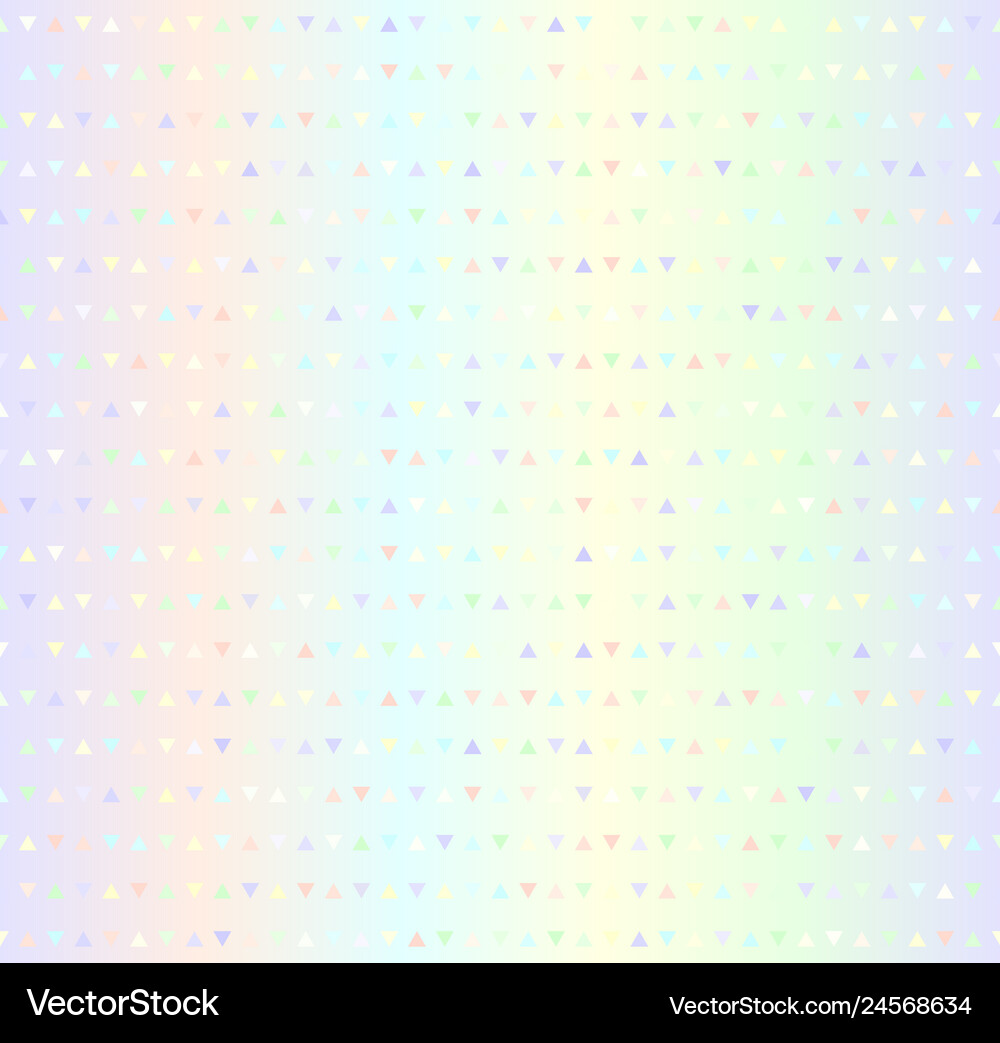 Glowing triangle pattern seamless Royalty Free Vector Image