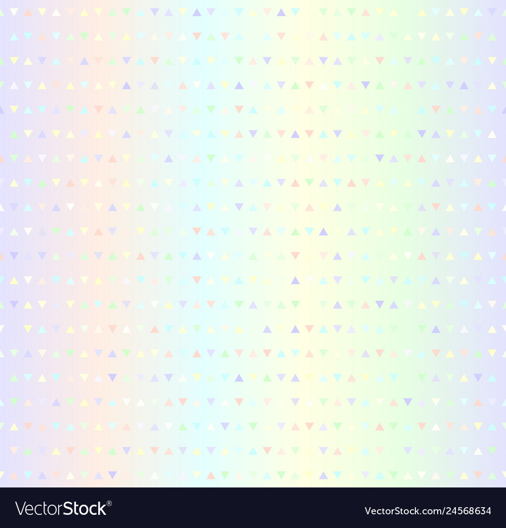 Glowing Triangle Pattern