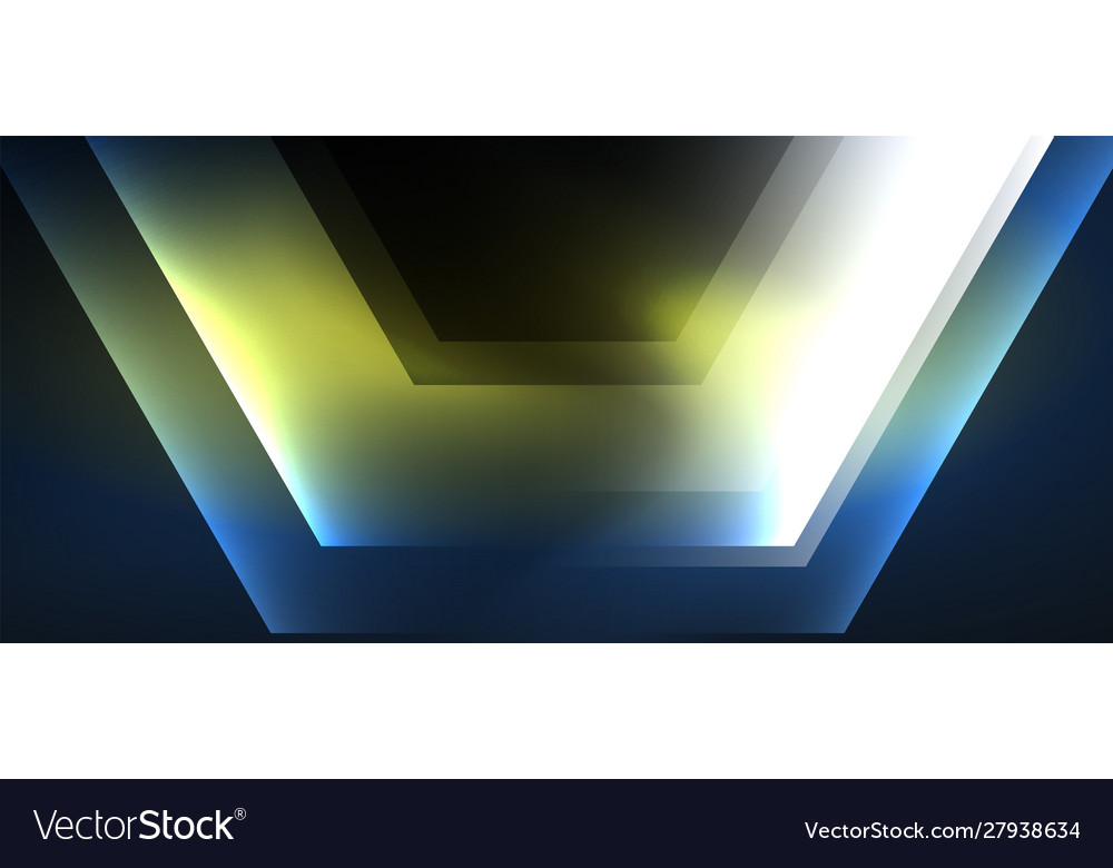 Neon shiny color lines background abstract Vector Image Neon shiny color lines background abstract