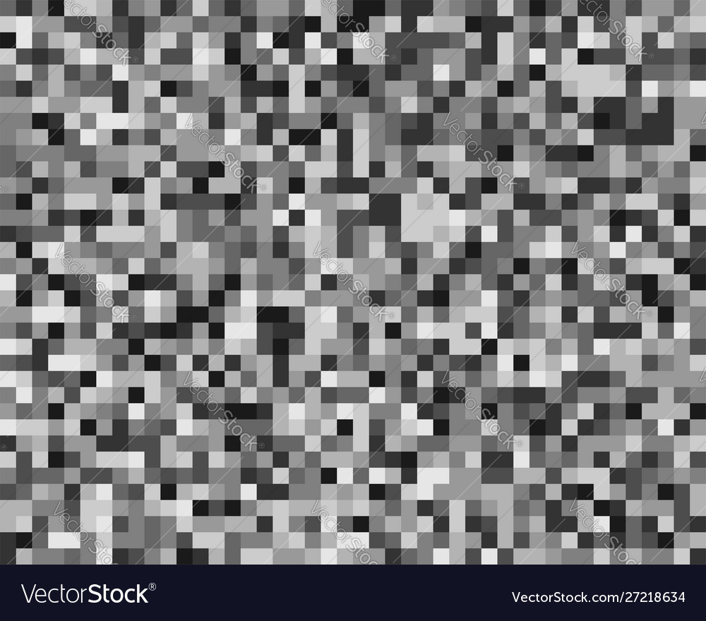 Squares pixelated block pixels random mosaic Vector Image