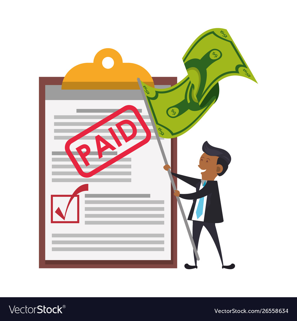 Staatliche Steuern Geschäftskarte vector image Staatliche Steuern Geschäftskarte