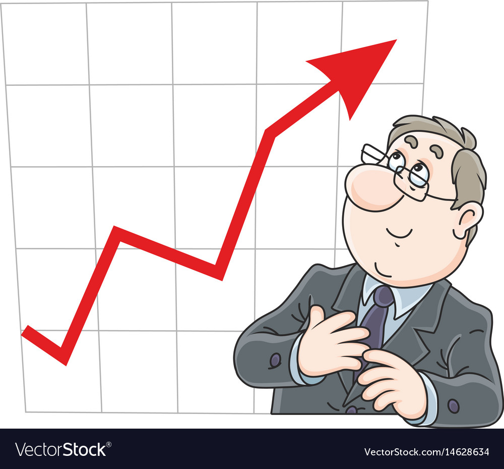 Trader with profit