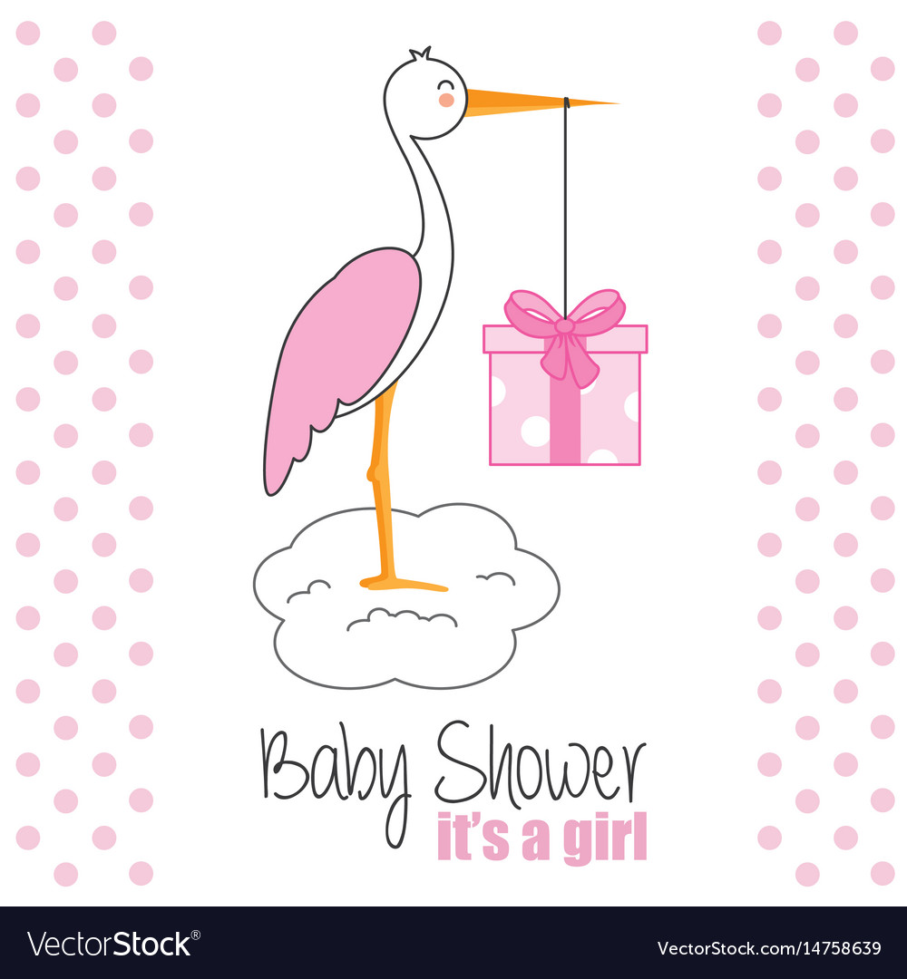 Baby shower Royalty Free Vector Image - VectorStock