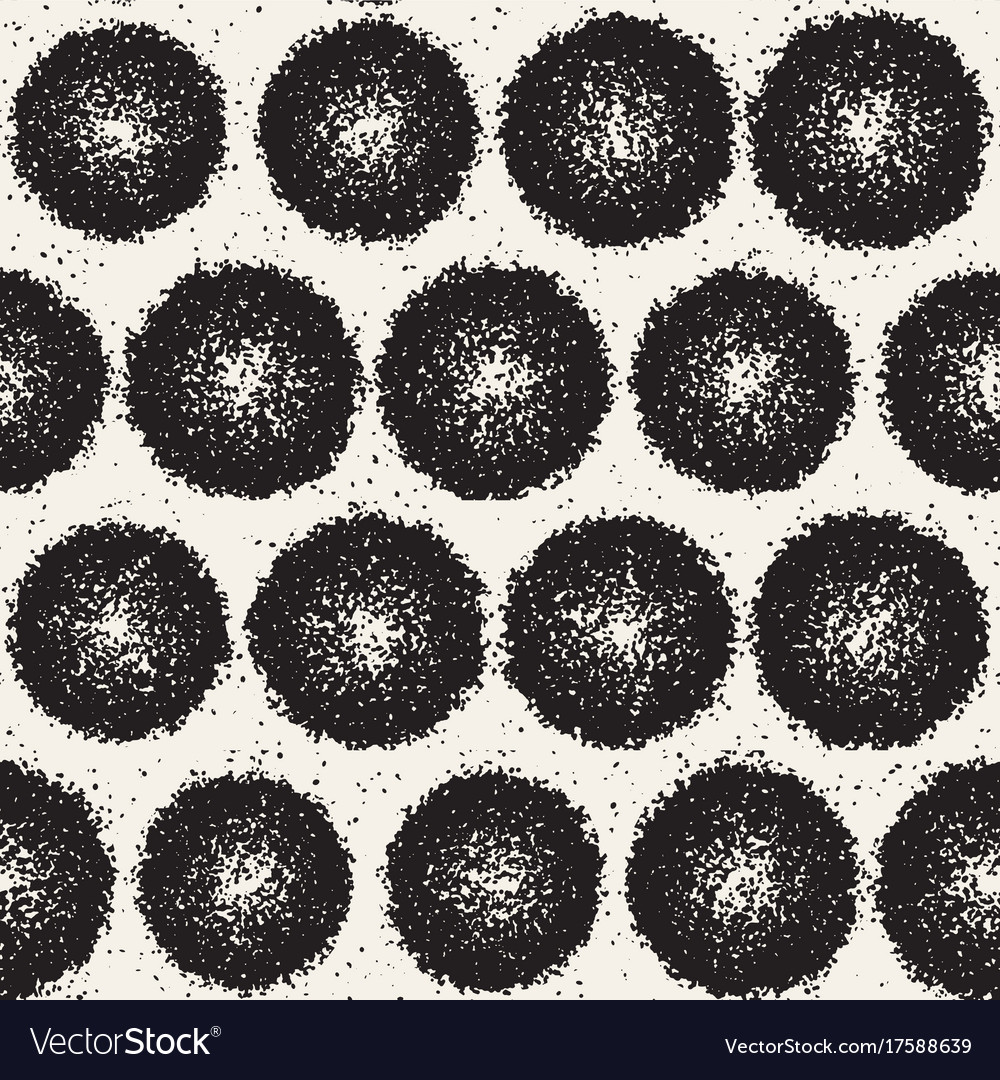 Grungy pattern with scattered circle shapes