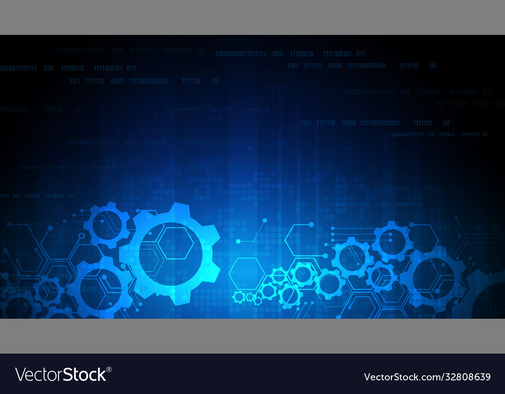 High-Tech Circuit Technology Background
