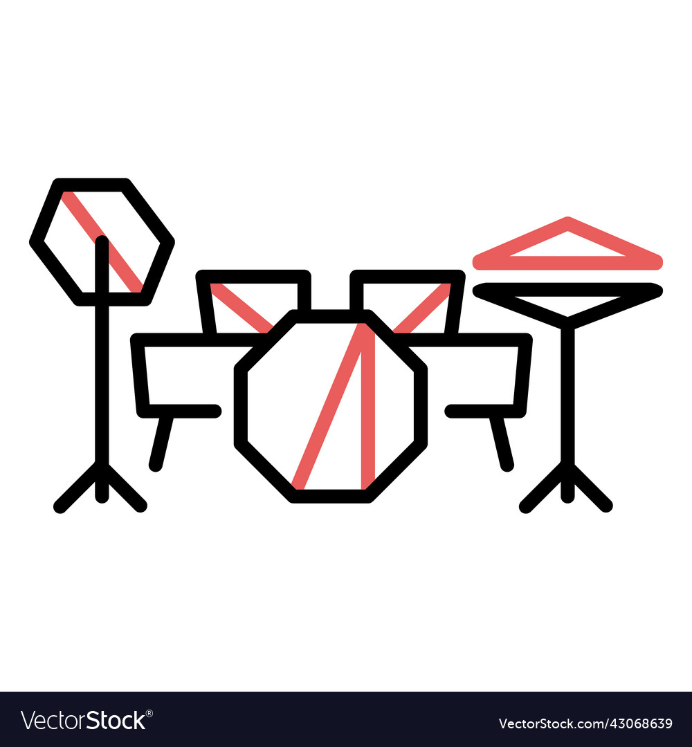 Polygonal electronic drum stroke