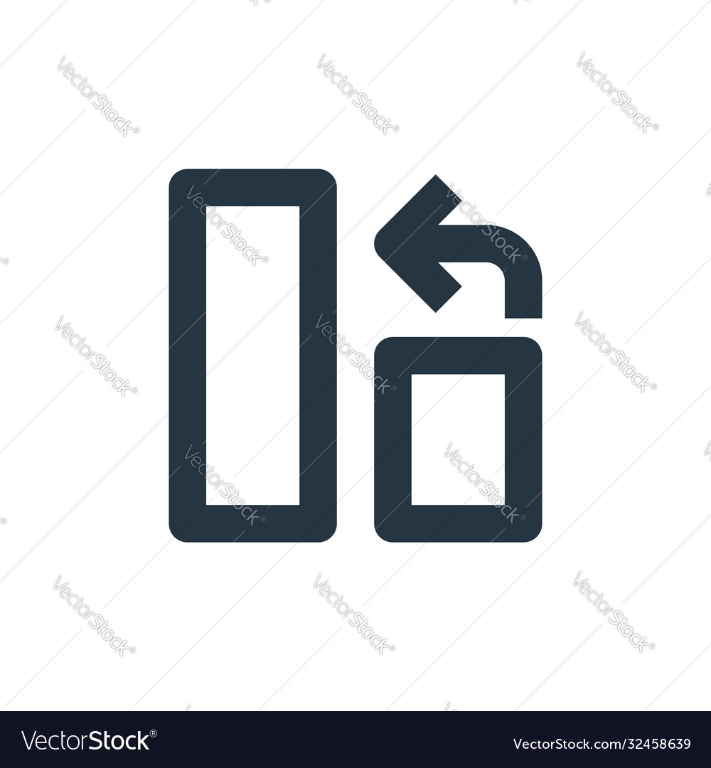 Rotate icon editable stroke linear Vector Image Rotate icon editable stroke linear